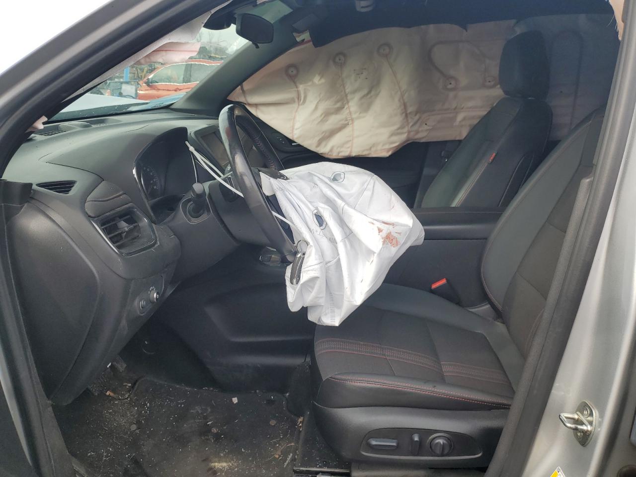 2022 Chevrolet Equinox VIN 3GNAXWEV8NS118781 Copart auction photo, front end / side damage thumbnail 7