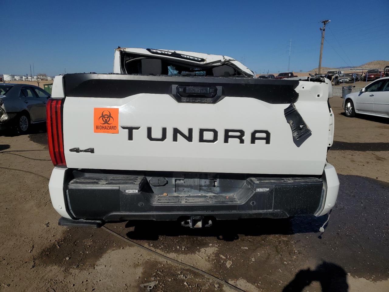 2023 Toyota Tundra VIN 5TFLA5DB2PX128826 Copart auction photo, rollover damage thumbnail 6