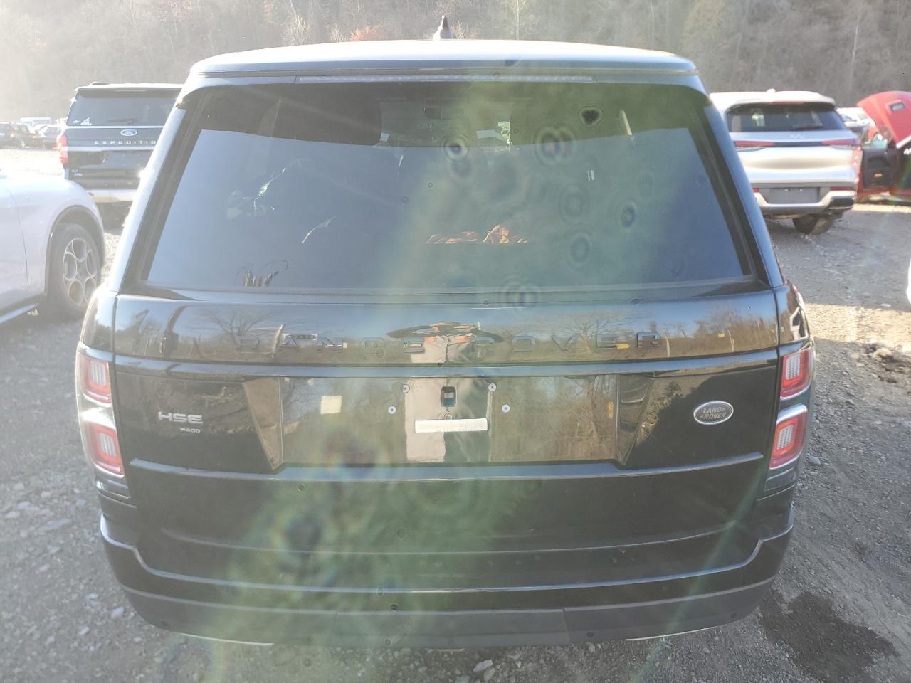 2020 Land Rover Range Rover VIN SALGS2RU7LA581918 Copart auction photo, water/flood damage thumbnail 6
