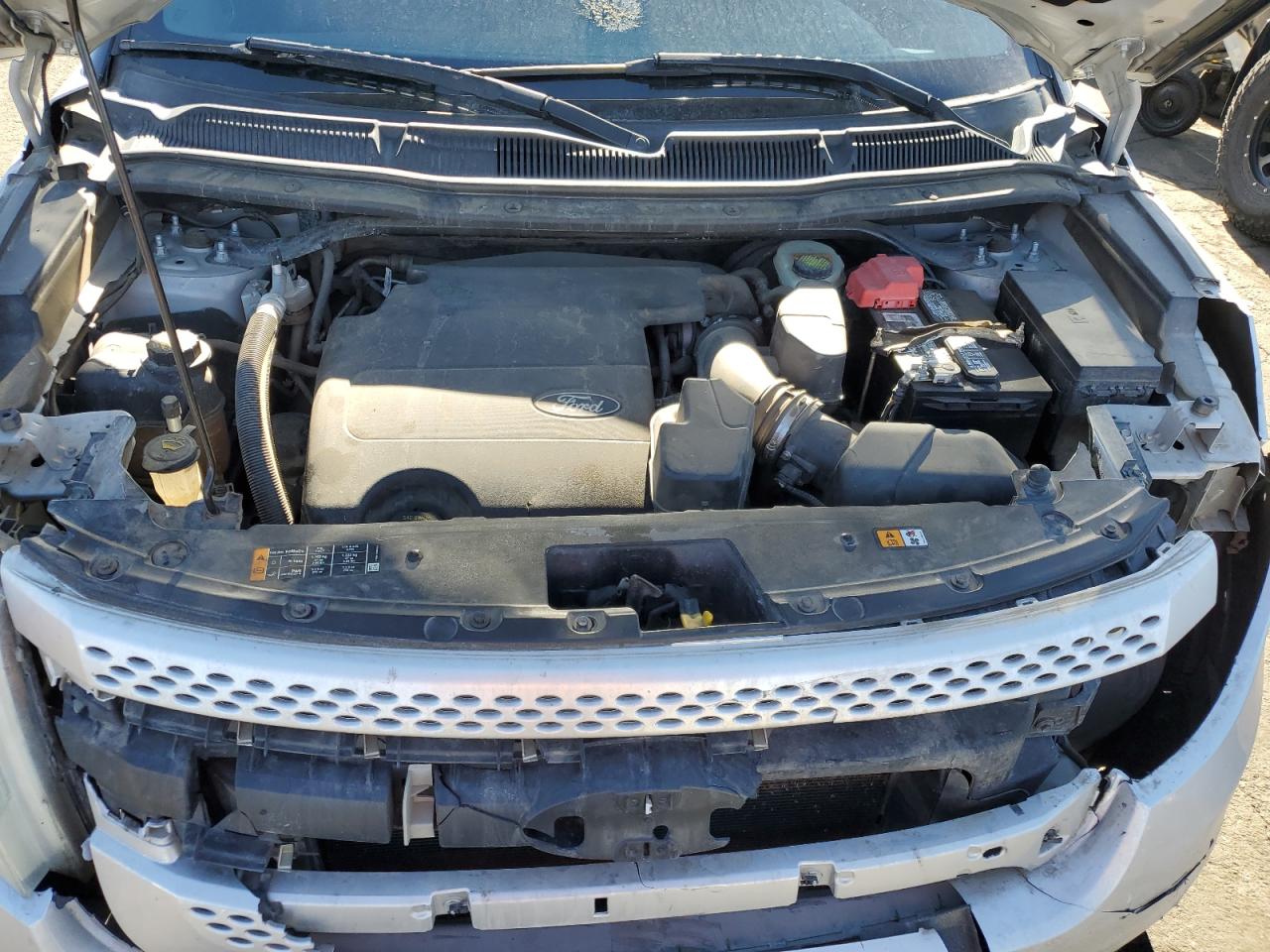 2013 Ford Explorer VIN 1FM5K8D82DGC00594 Copart auction photo, all over damage thumbnail 11