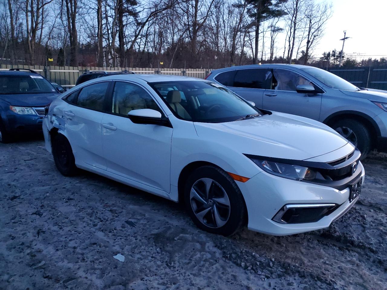 2020 Honda Civic VIN 2HGFC2F63LH568382 Copart auction photo, rear end / minor dent/scratches damage thumbnail 4