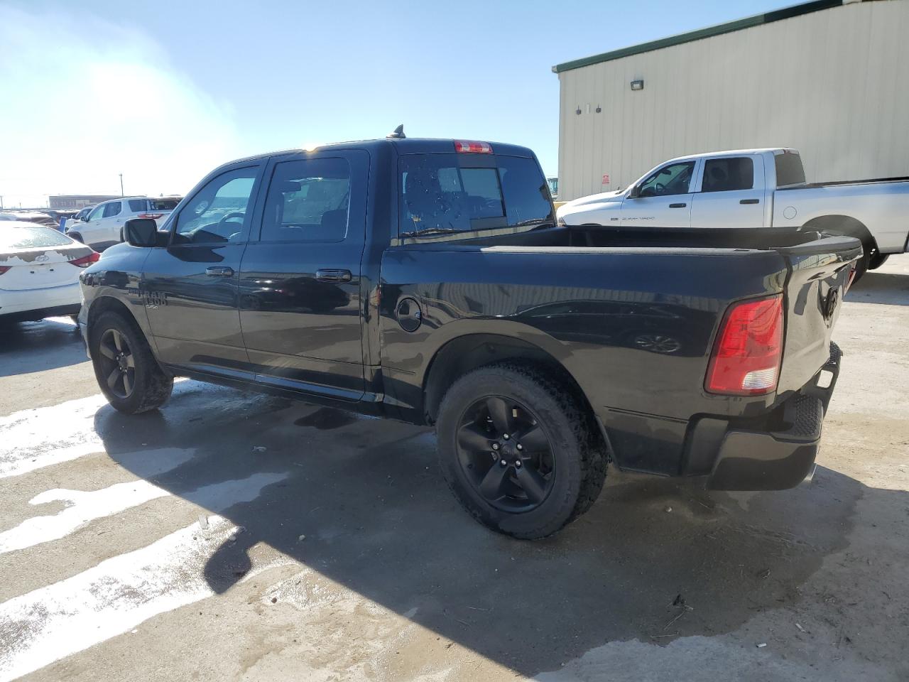 2019 RAM 1500 VIN 1C6RR6LT1KS515688 Copart auction photo, rear end / front end damage thumbnail 2