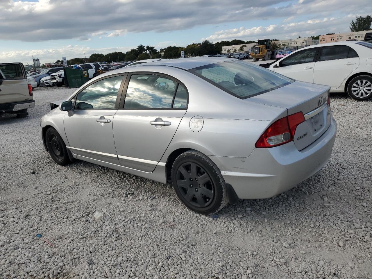 2009 Honda Civic VIN 19XFA16519E017698 Copart auction photo, front end damage thumbnail 2