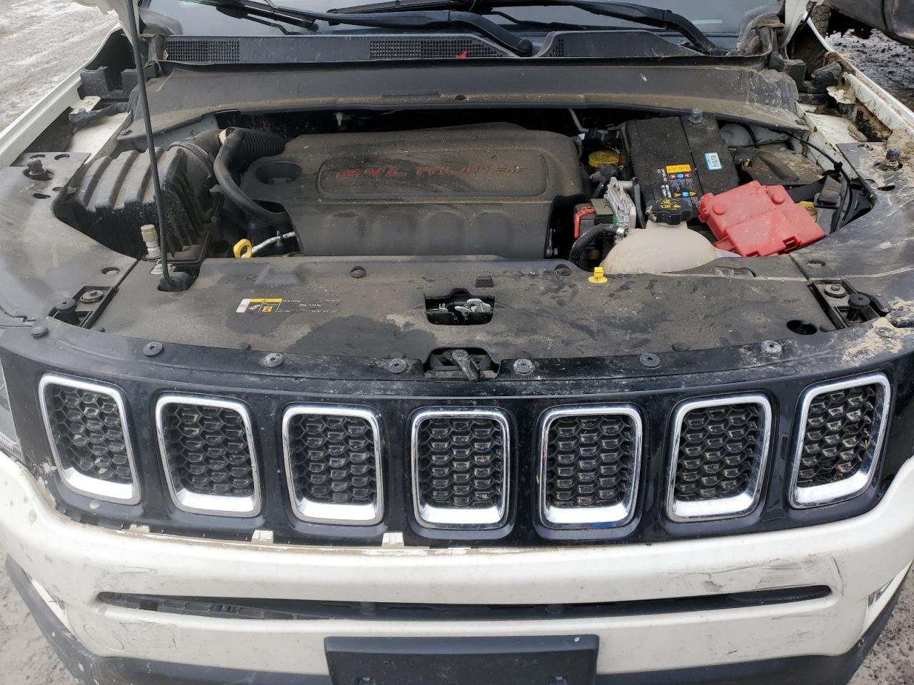 2021 Jeep Compass VIN 3C4NJDCB1MT502600 Copart auction photo, all over damage thumbnail 12