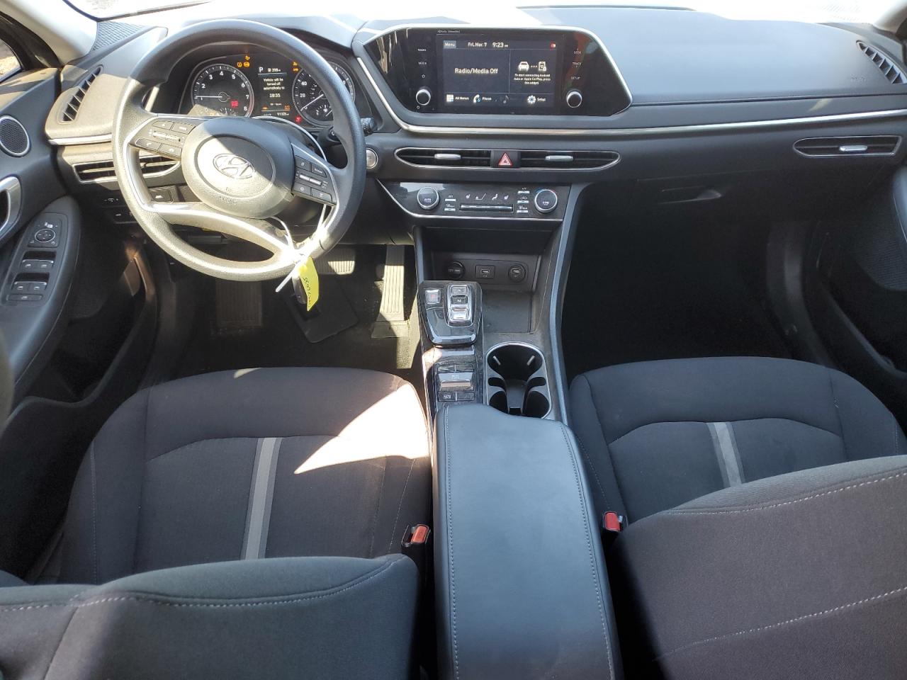 2021 Hyundai Sonata VIN KMHL64JA0MA150745 Copart auction photo, all over damage thumbnail 8
