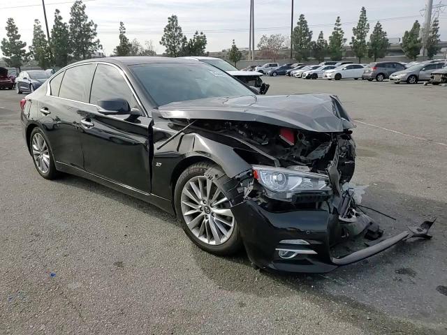 2014 Infiniti Q50 VIN JN1BV7AP8EM671787 Copart auction photo, front end damage thumbnail 11