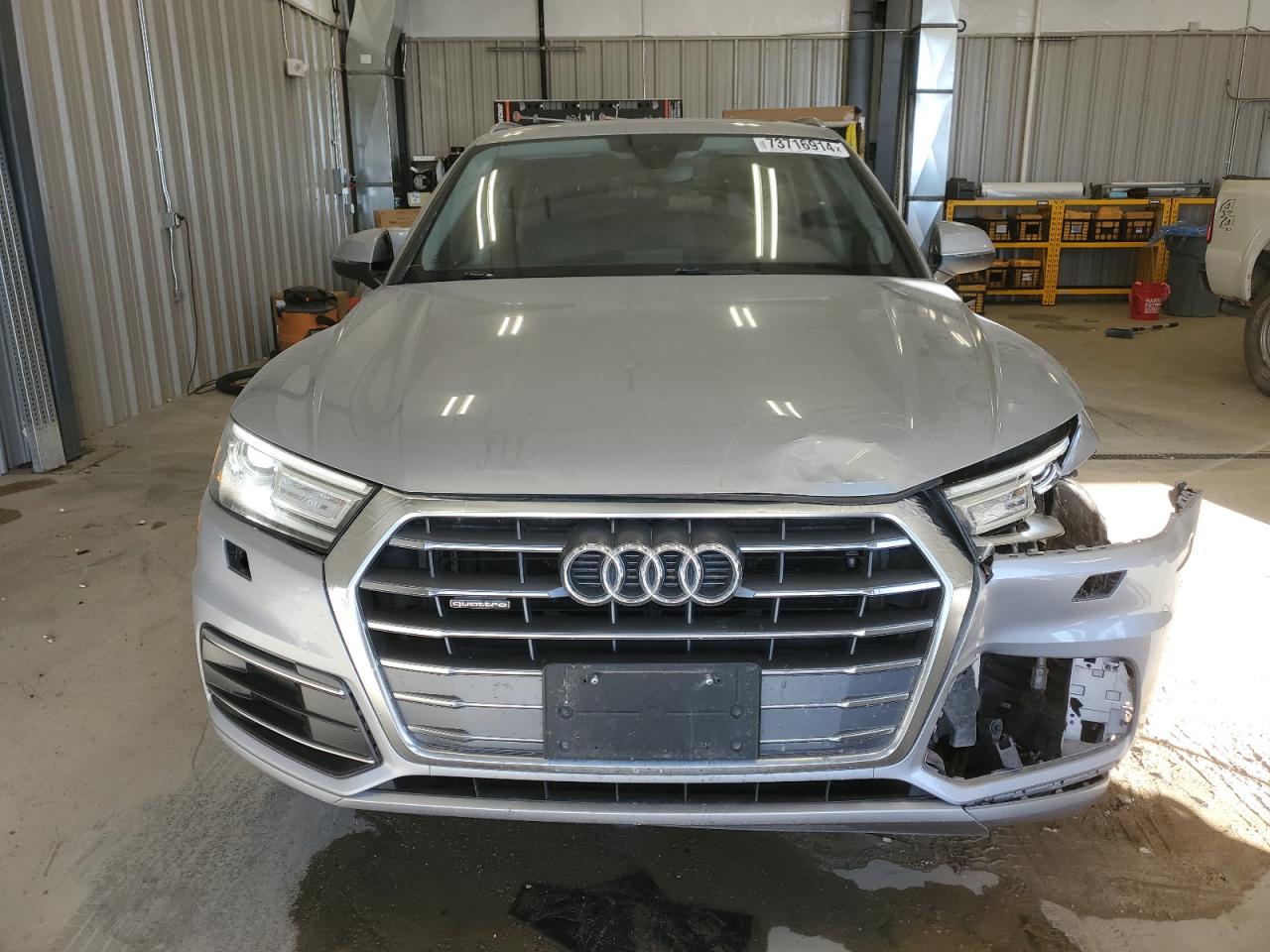 2019 Audi Q5 VIN WA1ANAFYXK2096701 Copart auction photo, front end damage thumbnail 5