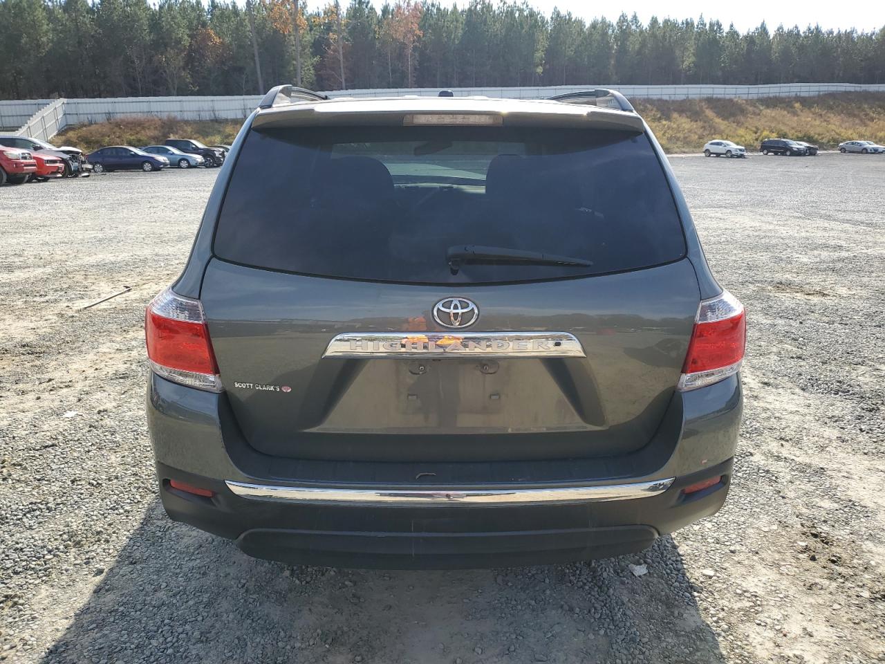 2012 Toyota Highlander VIN 5TDZK3EH6CS059539 Copart auction photo, front end damage thumbnail 6