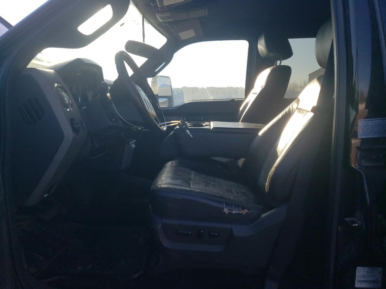 2011 Ford F350 VIN 1FT8W3B65BEA46899 Copart auction photo, side / top/roof damage thumbnail 7