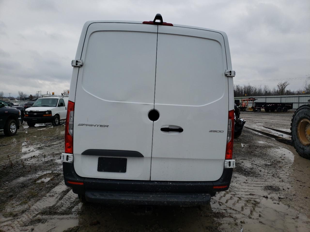 2024 Mercedes-Benz Sprinter VIN W1Y4NBHY6RT159959 Copart auction photo, front end damage thumbnail 6
