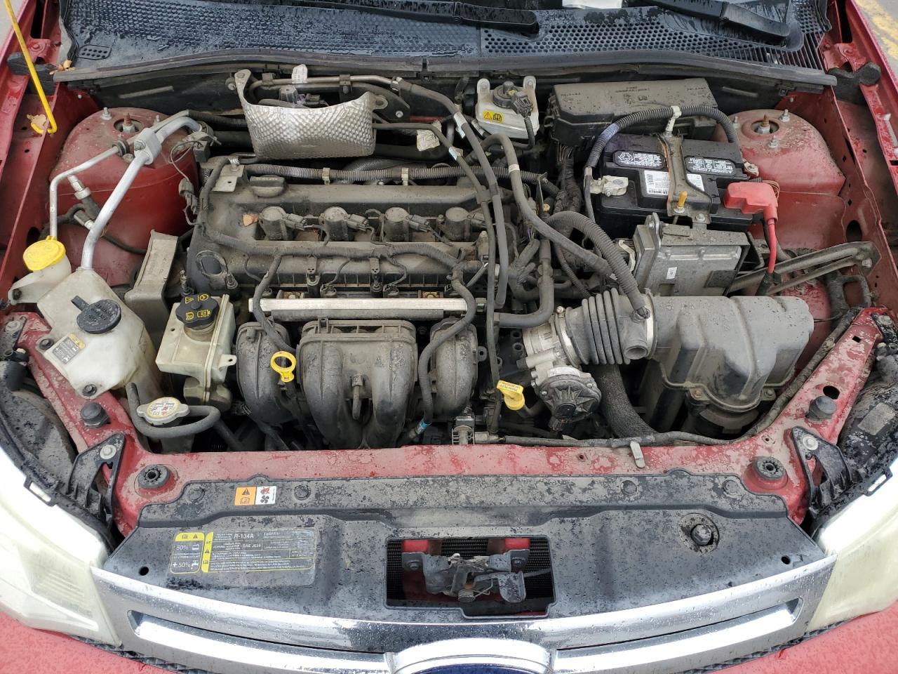 2009 Ford Focus VIN 1FAHP36N49W201306 Copart auction photo, rear end damage thumbnail 12