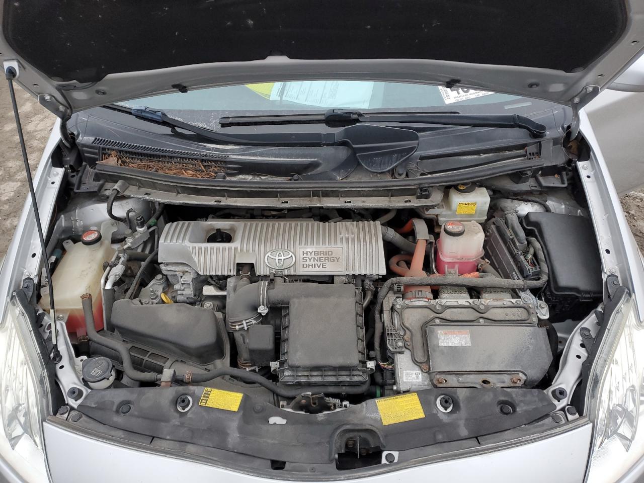 2014 Toyota Prius VIN JTDKN3DU0E1834909 Copart auction photo, rear end / mechanical damage thumbnail 11