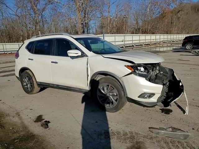 2016 Nissan Rogue VIN 5N1AT2MT6GC851221 Copart auction photo, front end damage thumbnail 11