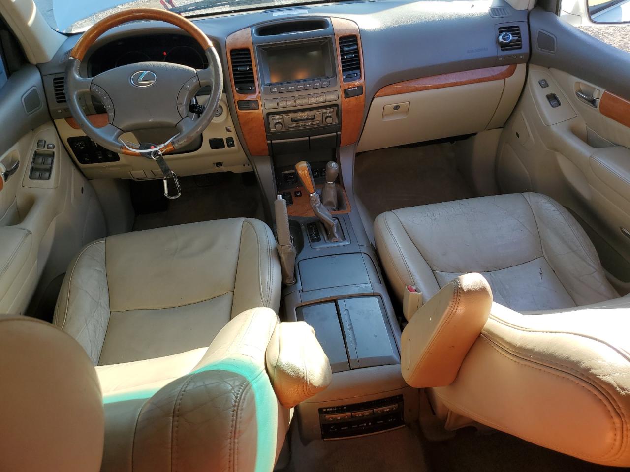 2007 Lexus GX VIN JTJBT20XX70141657 Copart auction photo, front end damage thumbnail 8