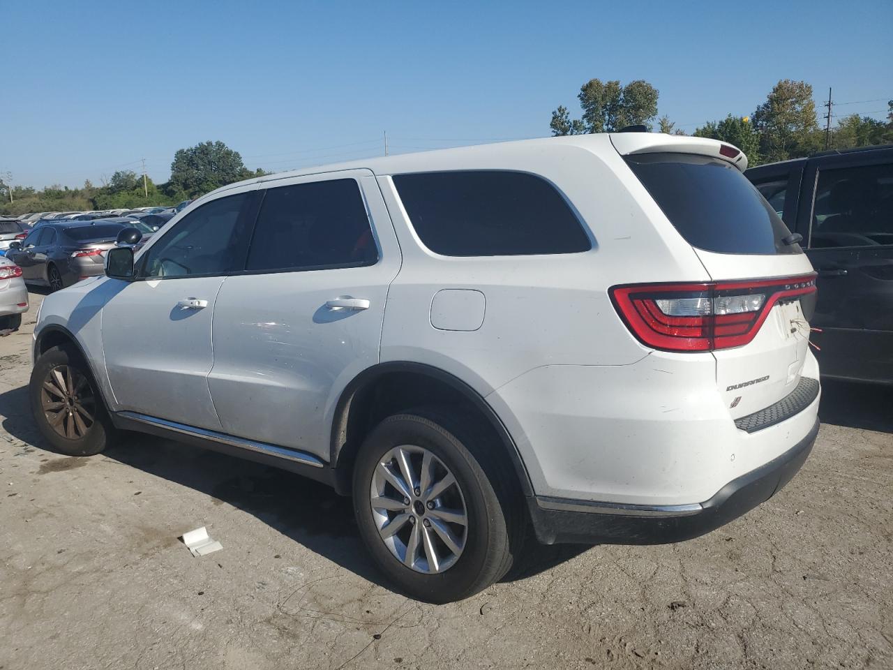2020 Dodge Durango VIN 1C4RDJFGXLC309693 Copart auction photo, front end / stripped damage thumbnail 2