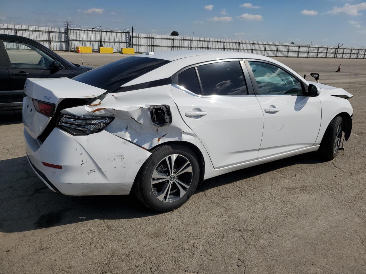 2022 Nissan Sentra VIN 3N1AB8CV1NY240937 Copart auction photo, front end / rear end damage thumbnail 3