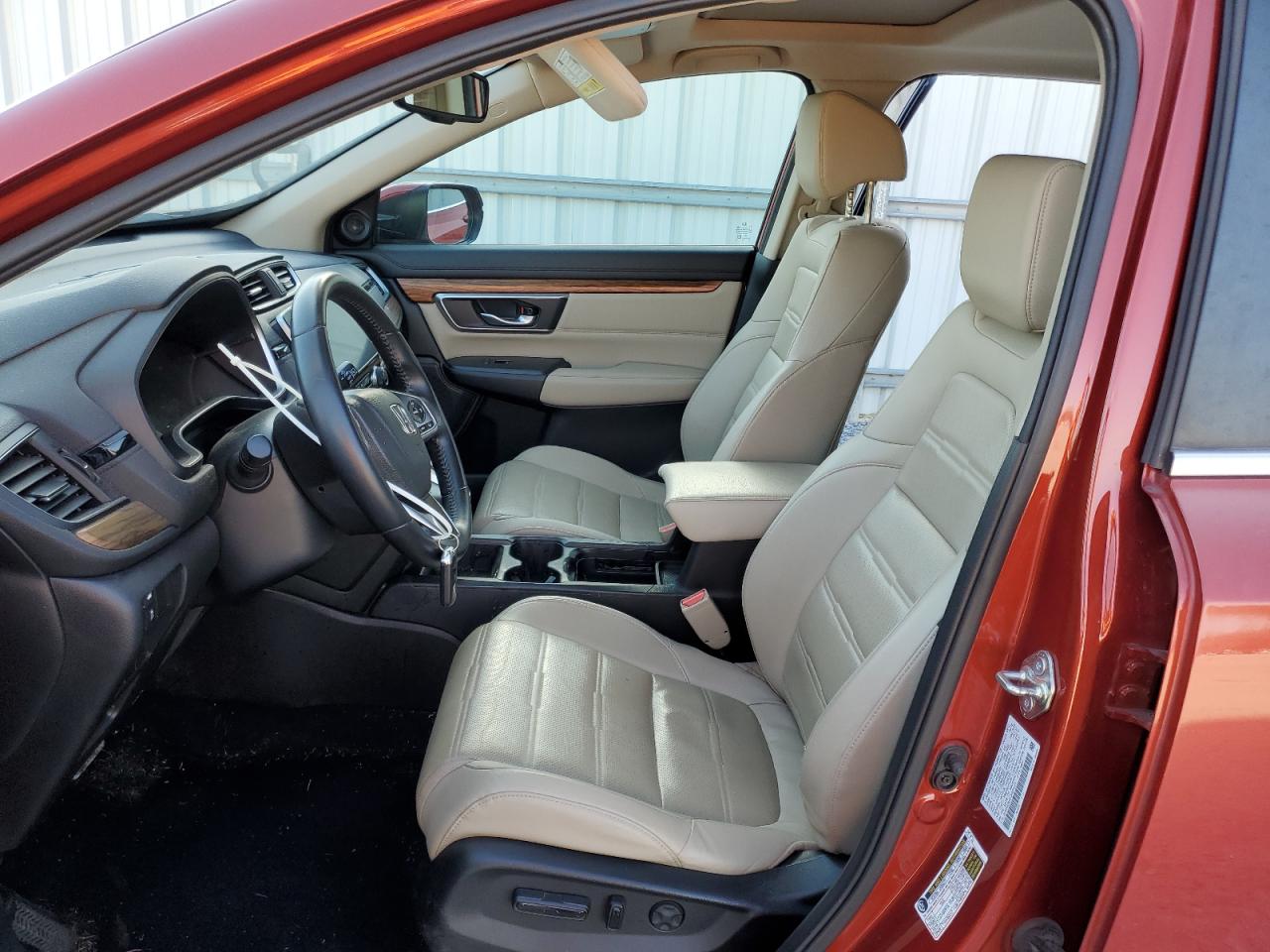 2018 Honda CR-V VIN 2HKRW2H81JH651010 Copart auction photo, front end / side damage thumbnail 7