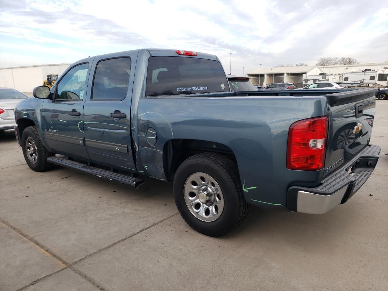 2013 Chevrolet Silverado VIN 3GCPCREAXDG203376 Copart auction photo, side damage thumbnail 2