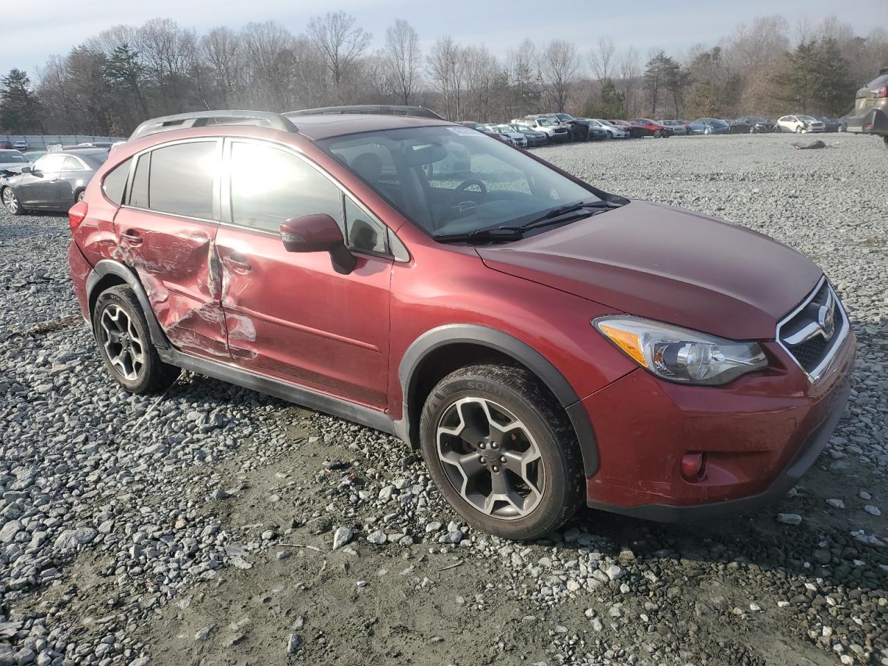 2015 Subaru XV VIN JF2GPASC4F8287703 Copart auction photo, side / rear end damage thumbnail 4