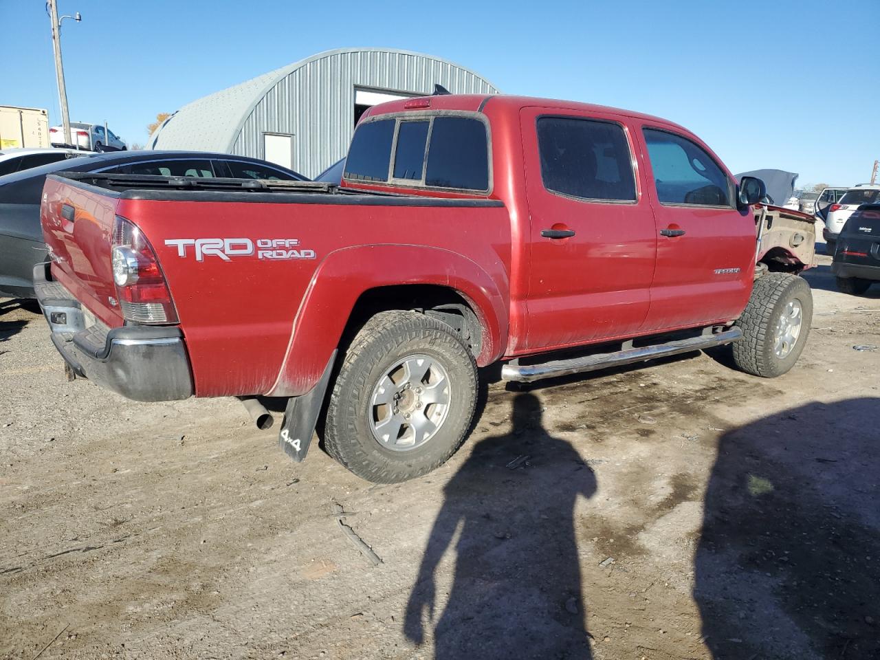 2014 Toyota Tacoma VIN 3TMLU4ENXEM151980 Copart auction photo, front end damage thumbnail 3