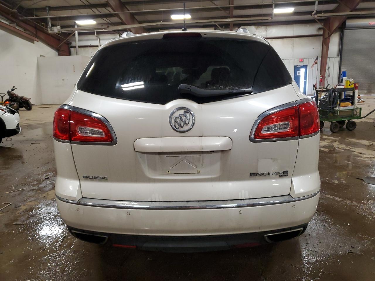 2013 Buick Enclave VIN 5GAKVDKD0DJ140004 Copart auction photo, front end damage thumbnail 6