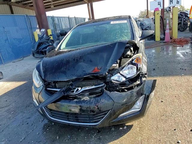 2016 Hyundai Elantra VIN KMHDH4AE5GU474942 Copart auction photo, front end damage thumbnail 13