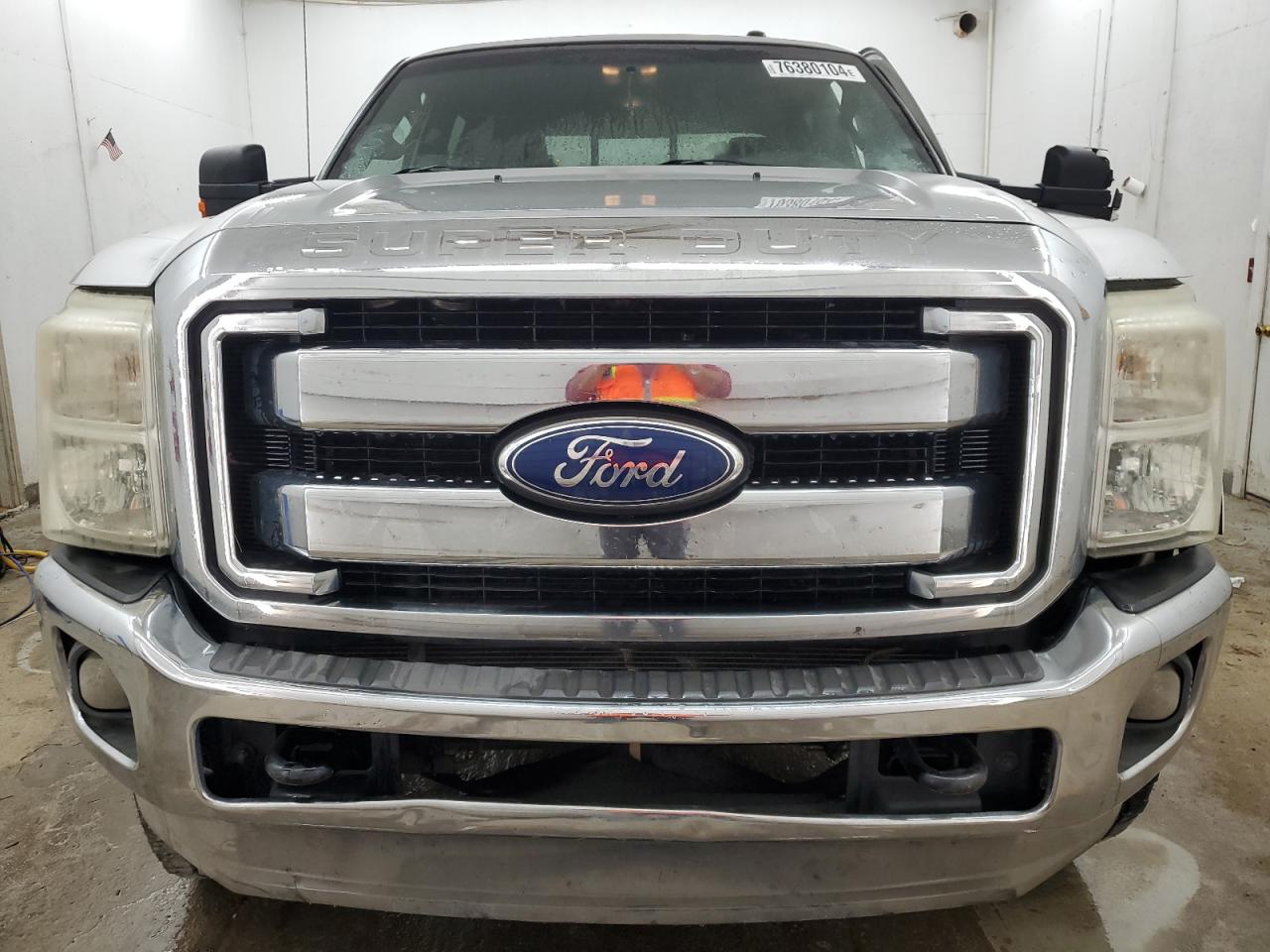 2011 Ford F250 VIN 1FT7W2BT1BEB86105 Copart auction photo, side / undercarriage damage thumbnail 5