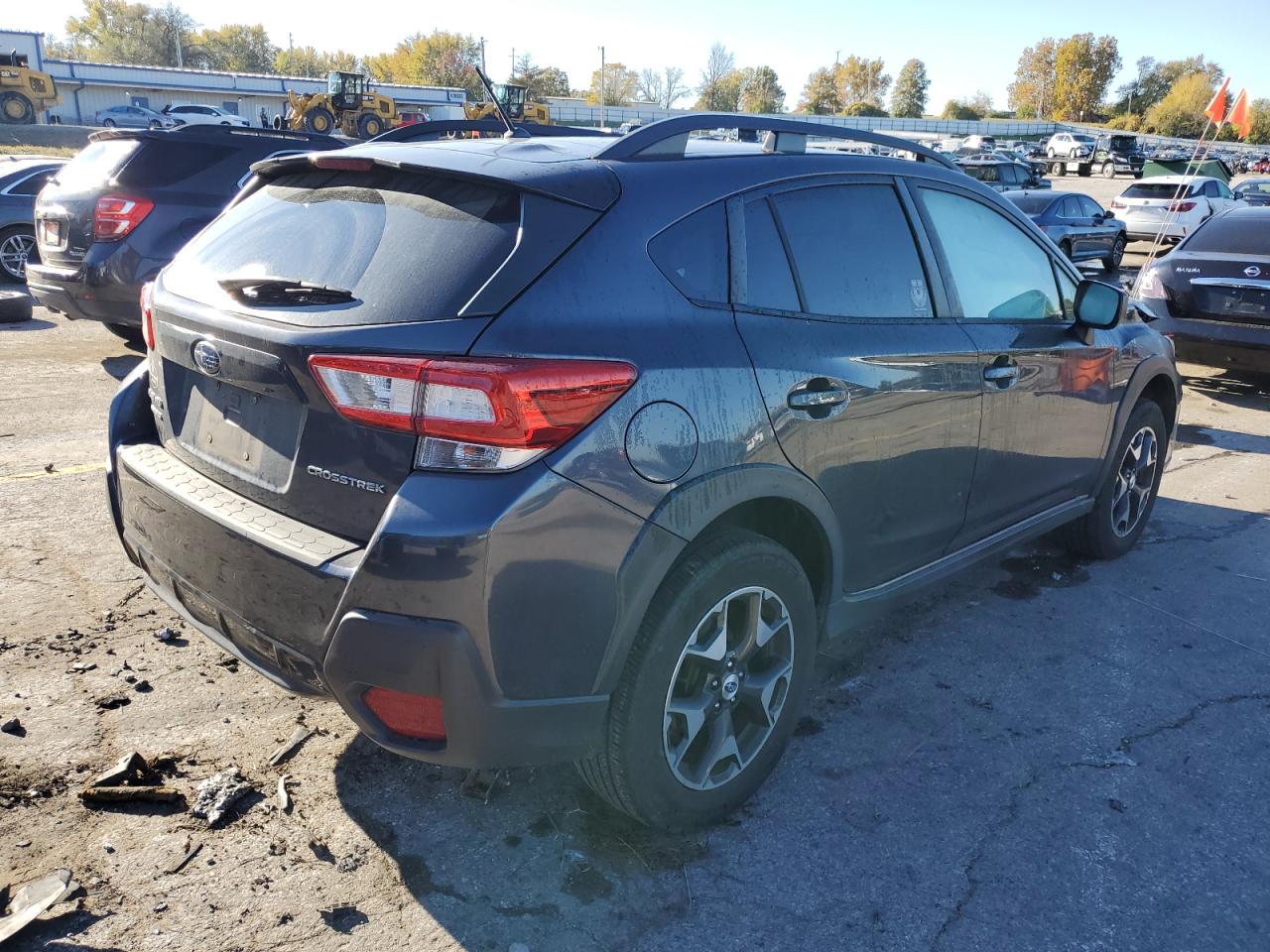 2018 Subaru XV VIN JF2GTAAC1JH238514 Copart auction photo, front end damage thumbnail 3