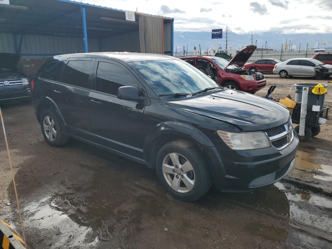 2009 Dodge Journey VIN 3D4GG57V19T610520 Copart auction photo, mechanical damage thumbnail 4