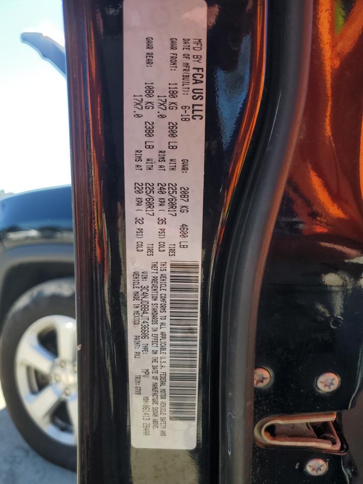 2018 Jeep Compass VIN 3C4NJDBB4JT436606 Copart auction photo, undercarriage / mechanical damage thumbnail 12