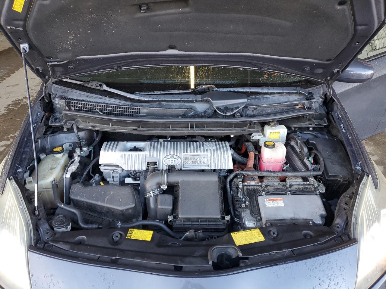 2012 Toyota Prius VIN JTDKN3DP1C3006511 Copart auction photo, side / rear end damage thumbnail 11
