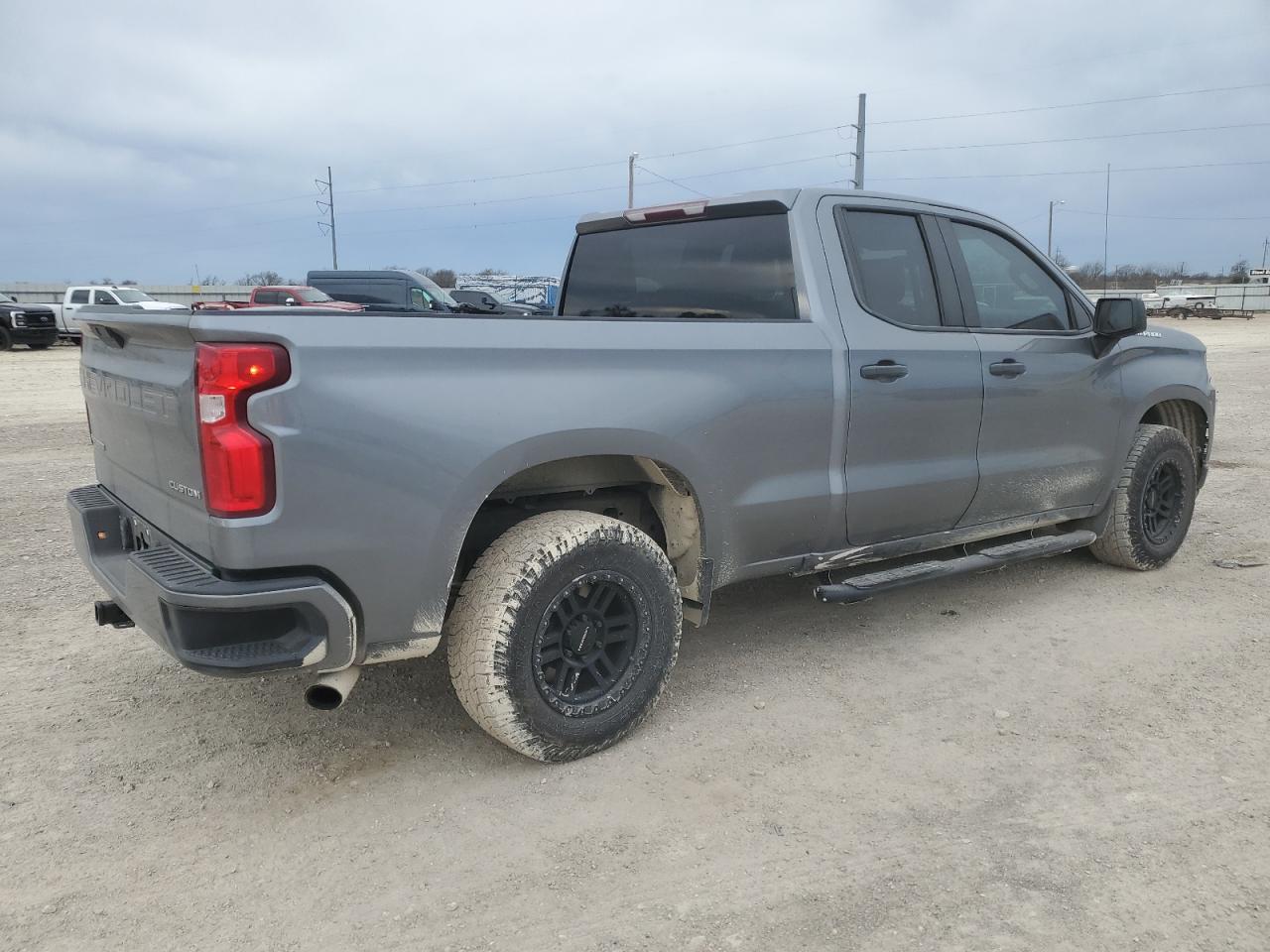 2020 Chevrolet Silverado VIN 1GCRWBEH3LZ332479 Copart auction photo, side damage thumbnail 3