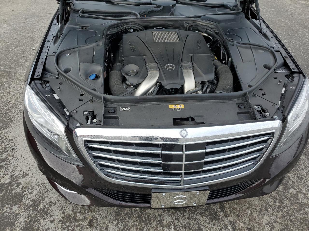 2015 Mercedes-Benz S-klasse VIN WDDUG8FB9FA108243 Copart auction photo, rear end damage thumbnail 11