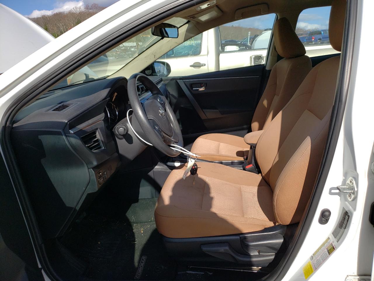 2014 Toyota Corolla VIN 2T1BURHE0EC036995 Copart auction photo, rear end / minor dent/scratches damage thumbnail 7