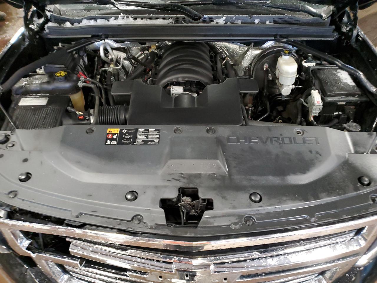 2015 Chevrolet Tahoe VIN 1GNSKCKC9FR718590 Copart auction photo, front end / side damage thumbnail 12