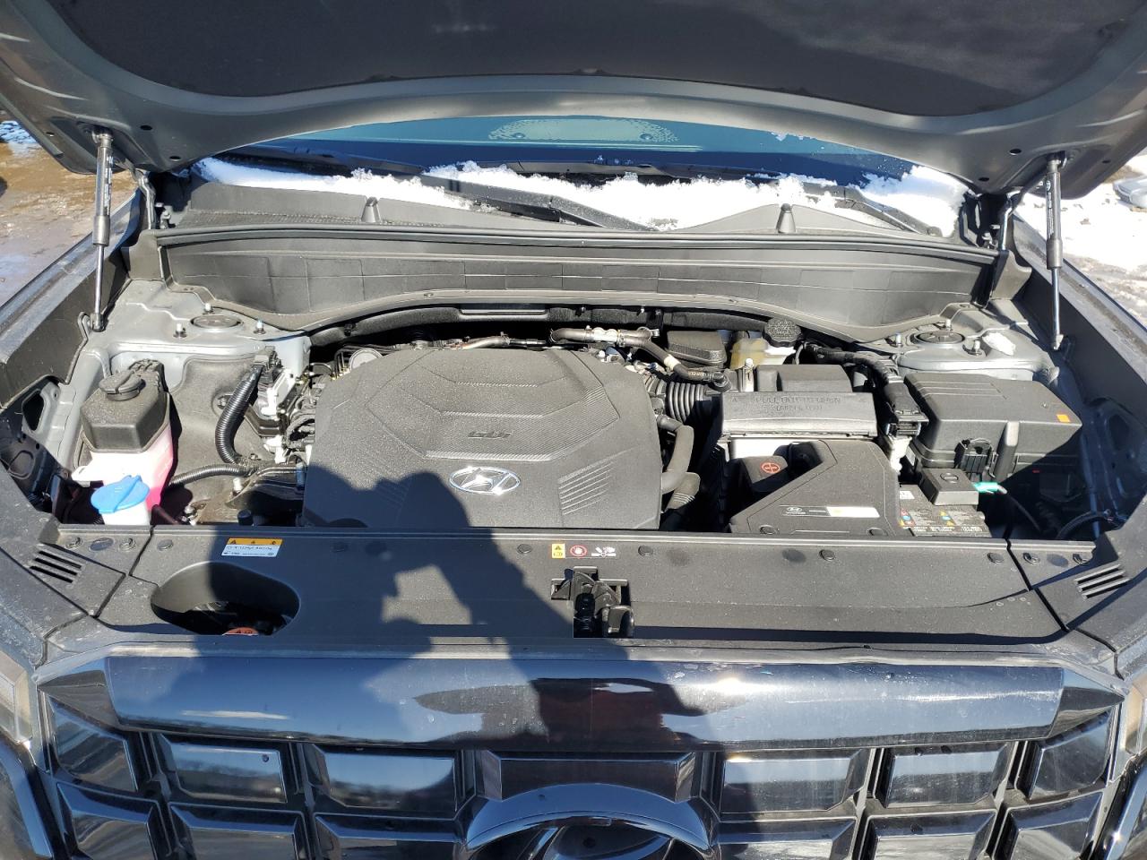 2025 Hyundai Palisade VIN KM8R4DGE6SU829599 Copart auction photo, rear end / minor dent/scratches damage thumbnail 12