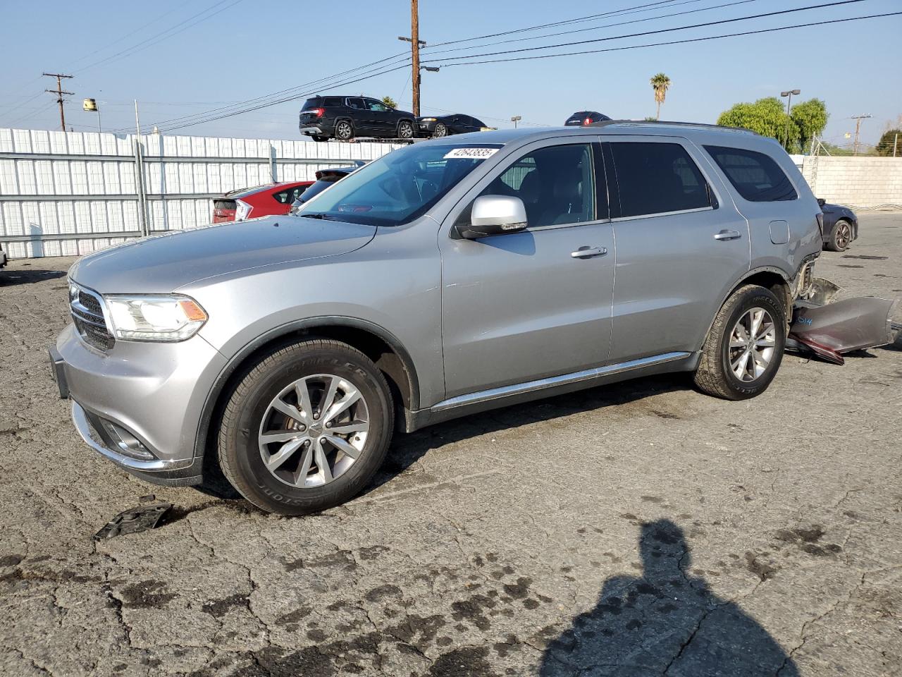 2016 Dodge Durango VIN 1C4RDHDGXGC353033