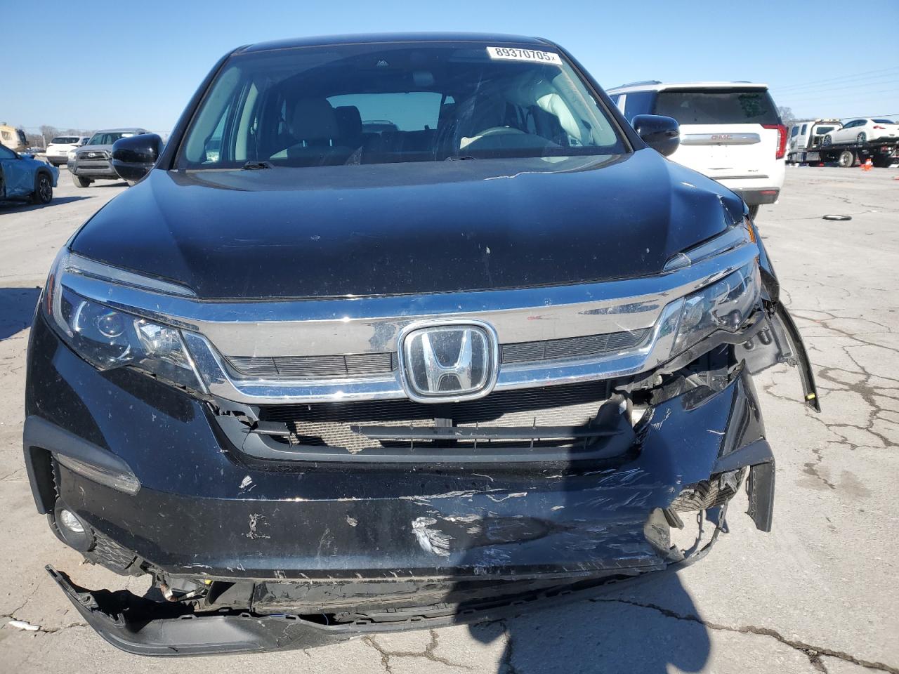 2019 Honda Pilot VIN 5FNYF5H33KB044236 Copart auction photo, all over damage thumbnail 5