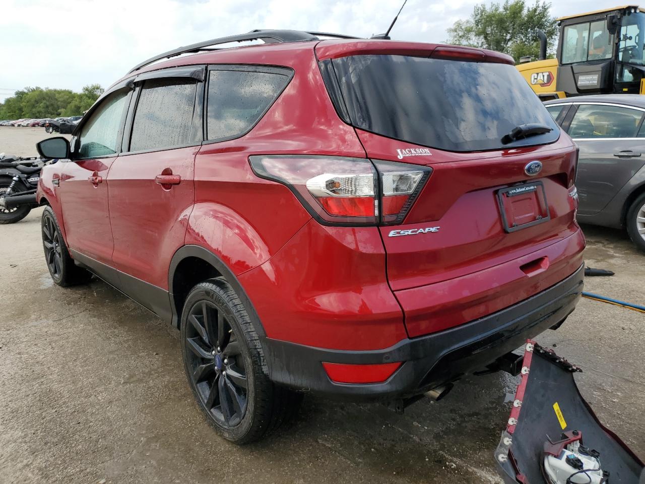 2017 Ford Escape VIN 1FMCU0JD7HUA99743 Copart auction photo, front end / minor dent/scratches damage thumbnail 2