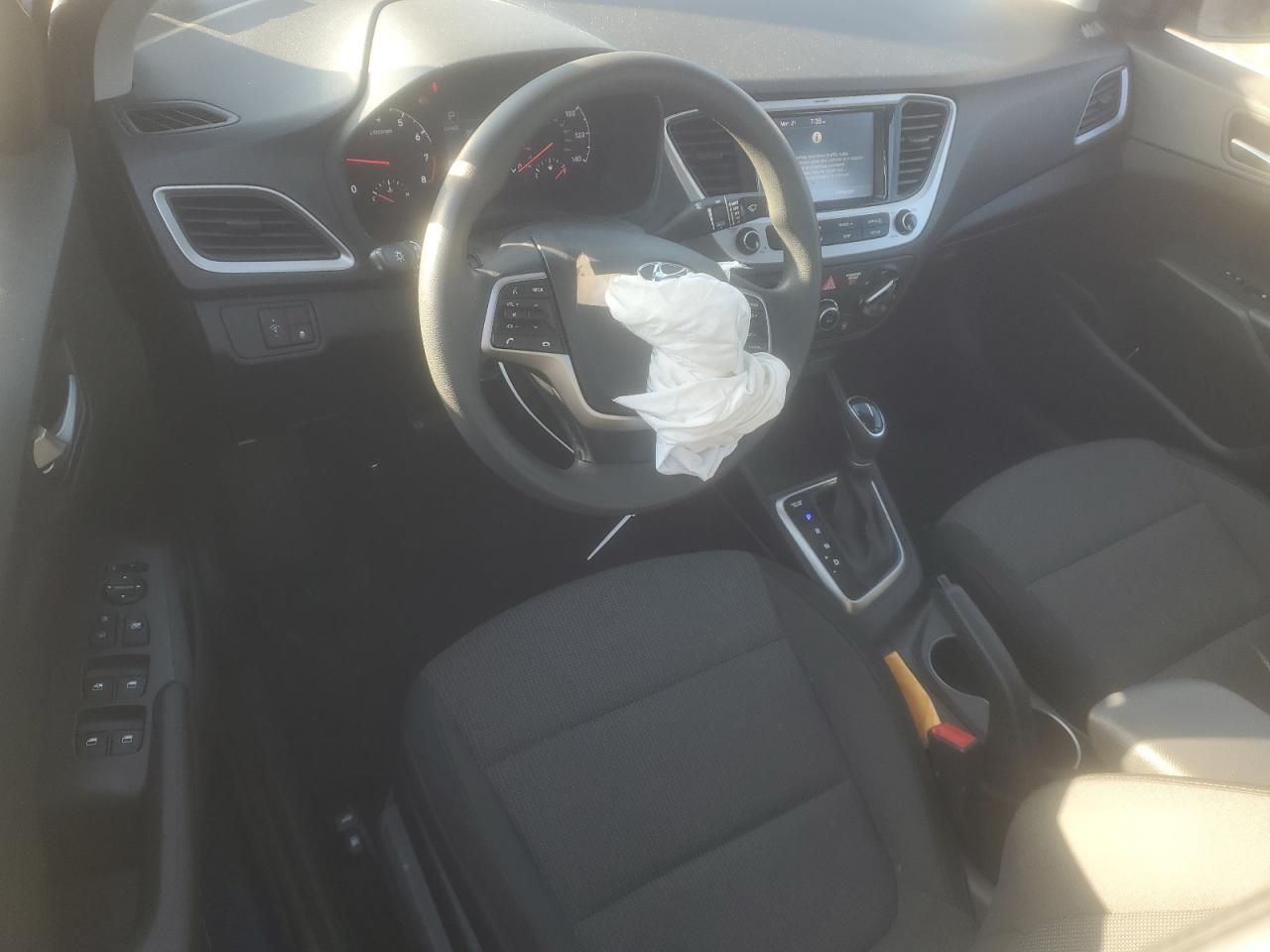 2019 Hyundai Accent VIN 3KPC24A35KE052208 Copart auction photo, front end damage thumbnail 8