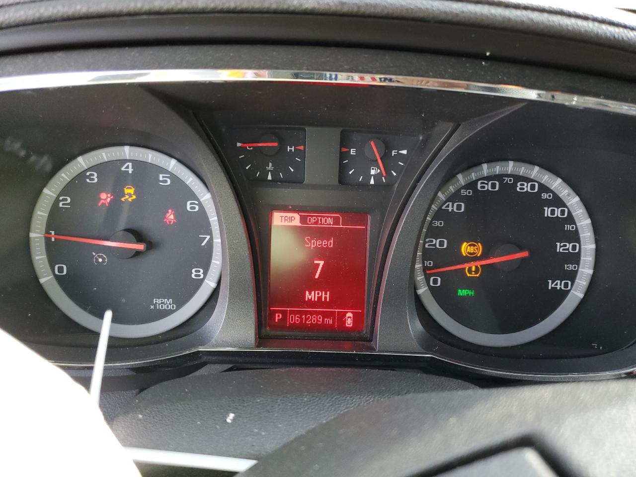 2017 GMC Terrain VIN 2GKALMEK8H6139233 Copart auction photo, front end / side damage thumbnail 9