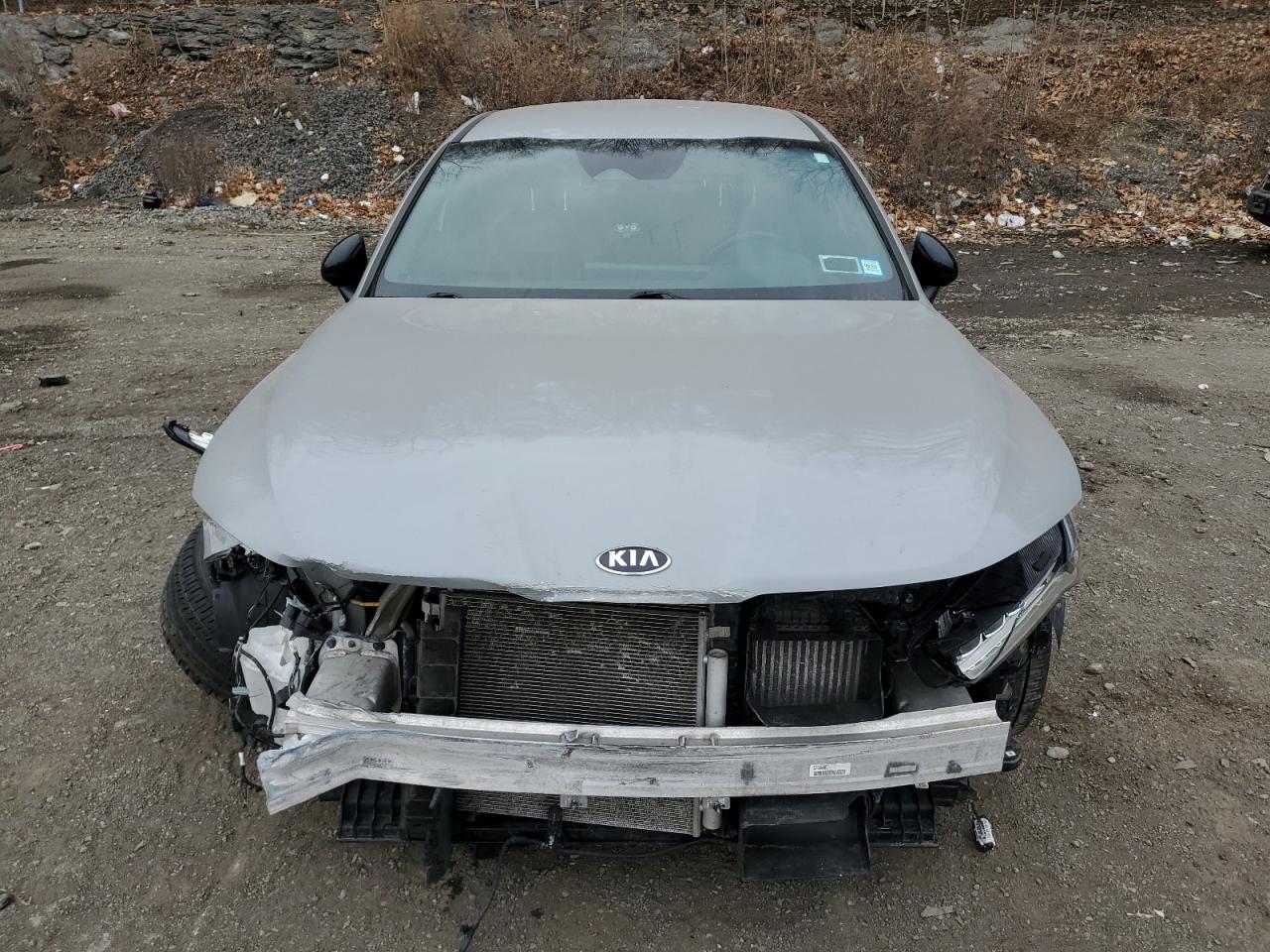 2021 KIA K5 VIN 5XXG64J28MG019971 Copart auction photo, undercarriage / front end damage thumbnail 5