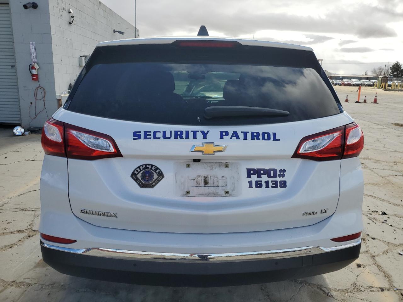 2019 Chevrolet Equinox VIN 2GNAXUEV8K6303427 Copart auction photo, front end / undercarriage damage thumbnail 6