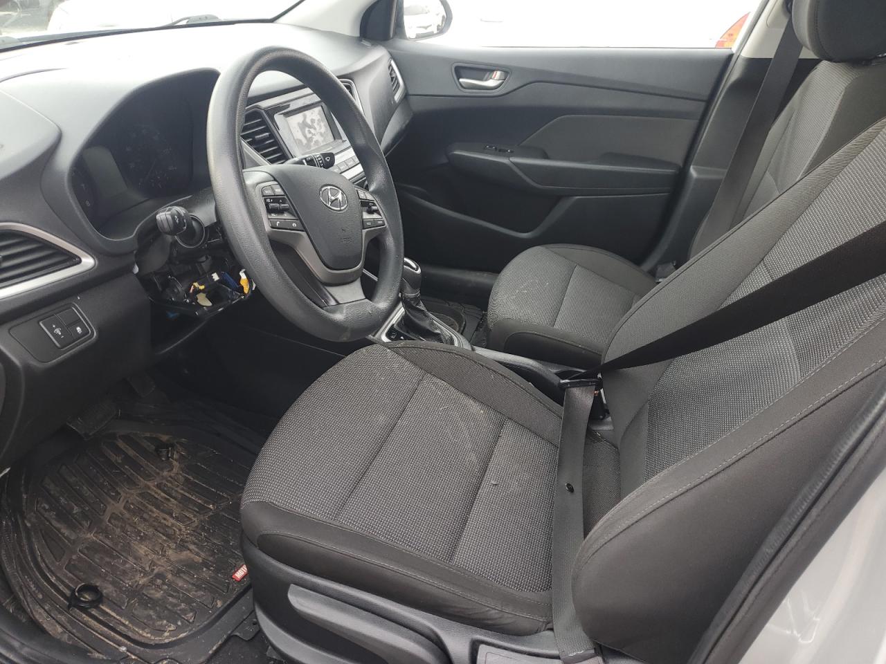 2020 Hyundai Accent VIN 3KPC24A62LE114045 Copart auction photo, vandalism damage thumbnail 7