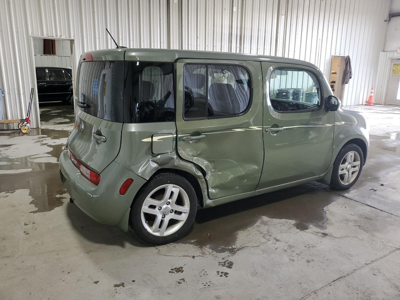 2009 Nissan Cube VIN JN8AZ28R59T118232 Copart auction photo, side damage thumbnail 3