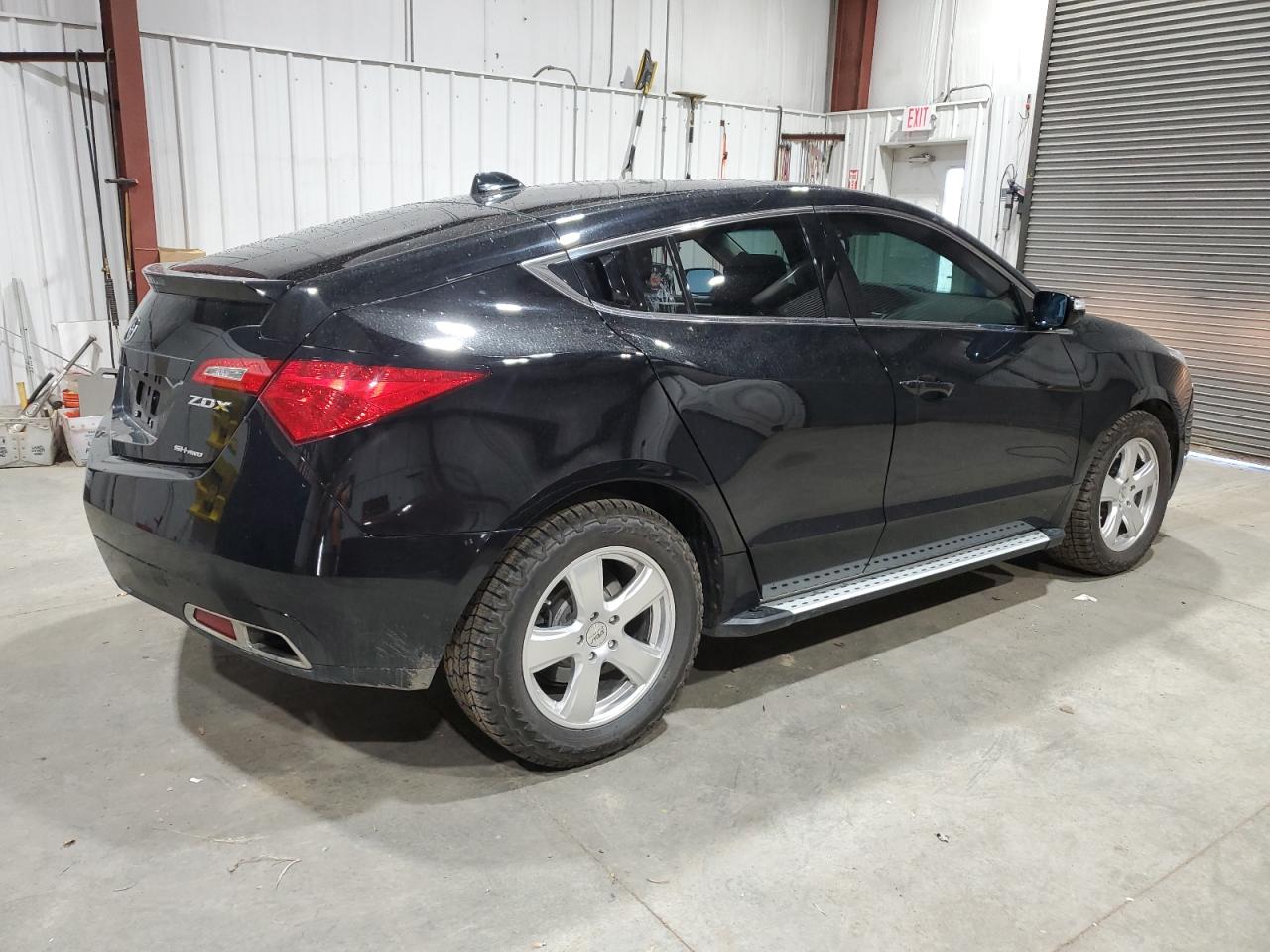 2010 Acura ZDX VIN 2HNYB1H45AH502648 Copart auction photo, side / front end damage thumbnail 3