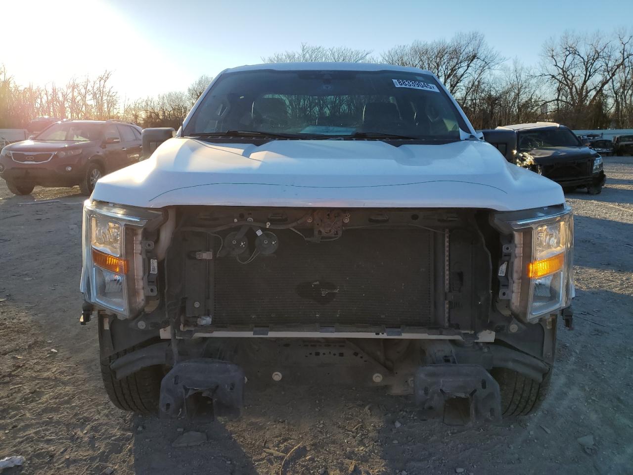 2021 Ford F-150 VIN 1FTEX1CB6MKE39878 Copart auction photo, front end / minor dent/scratches damage thumbnail 5