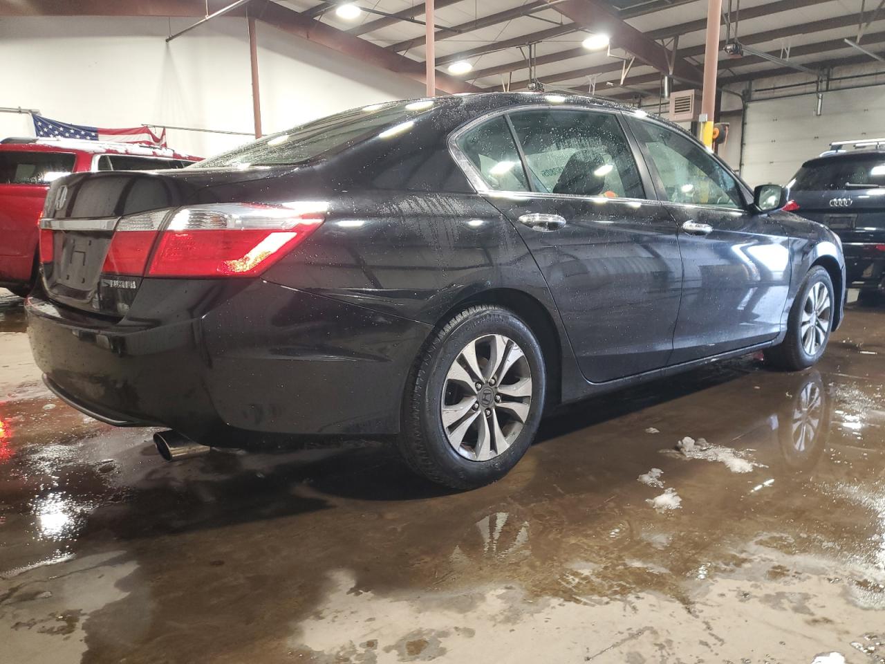 2014 Honda Accord VIN 1HGCR2F3XEA141631 Copart auction photo, front end / rear end damage thumbnail 3