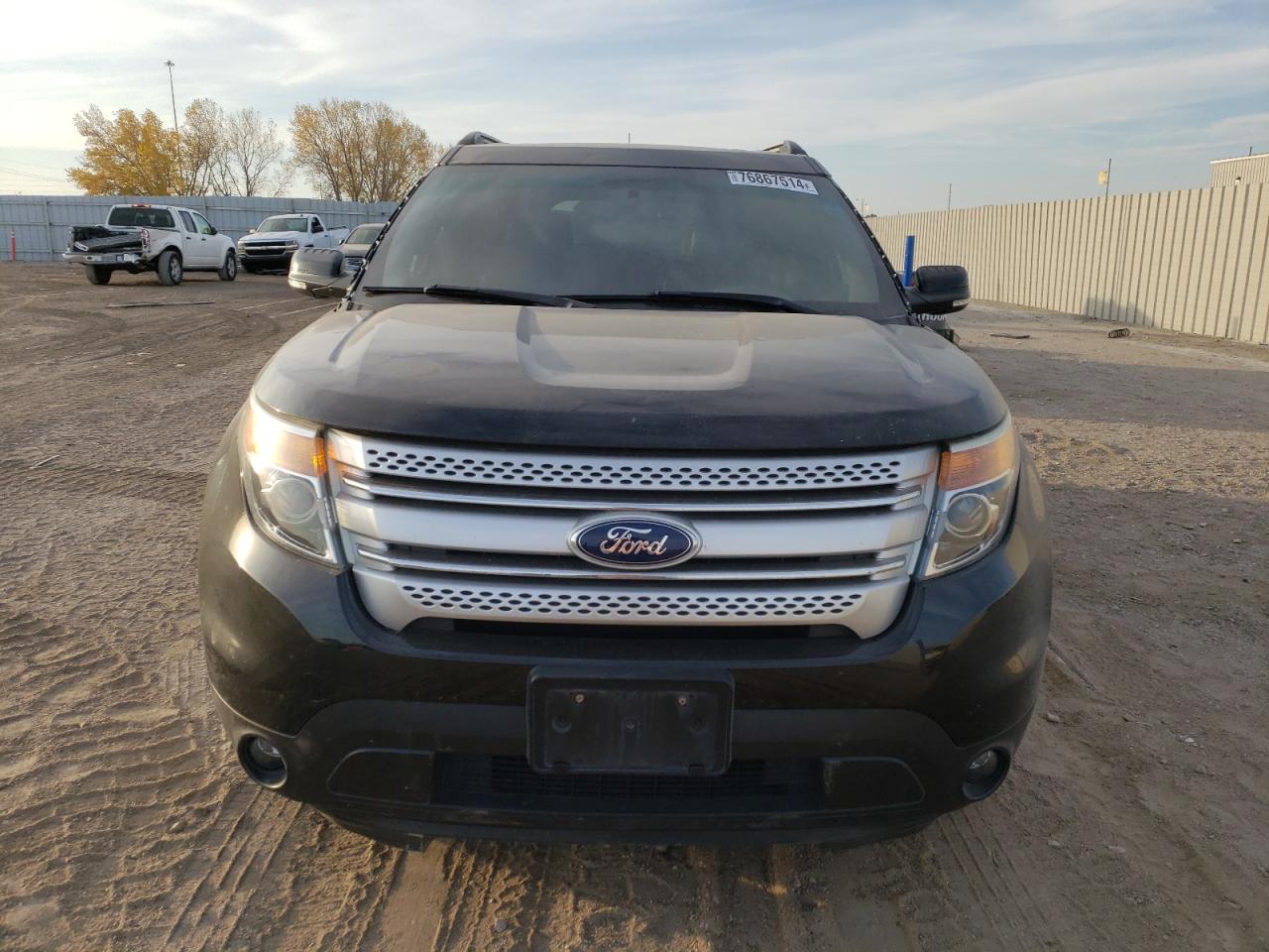 2015 Ford Explorer VIN 1FM5K8D85FGC05260 Copart auction photo, front end / hail damage thumbnail 5