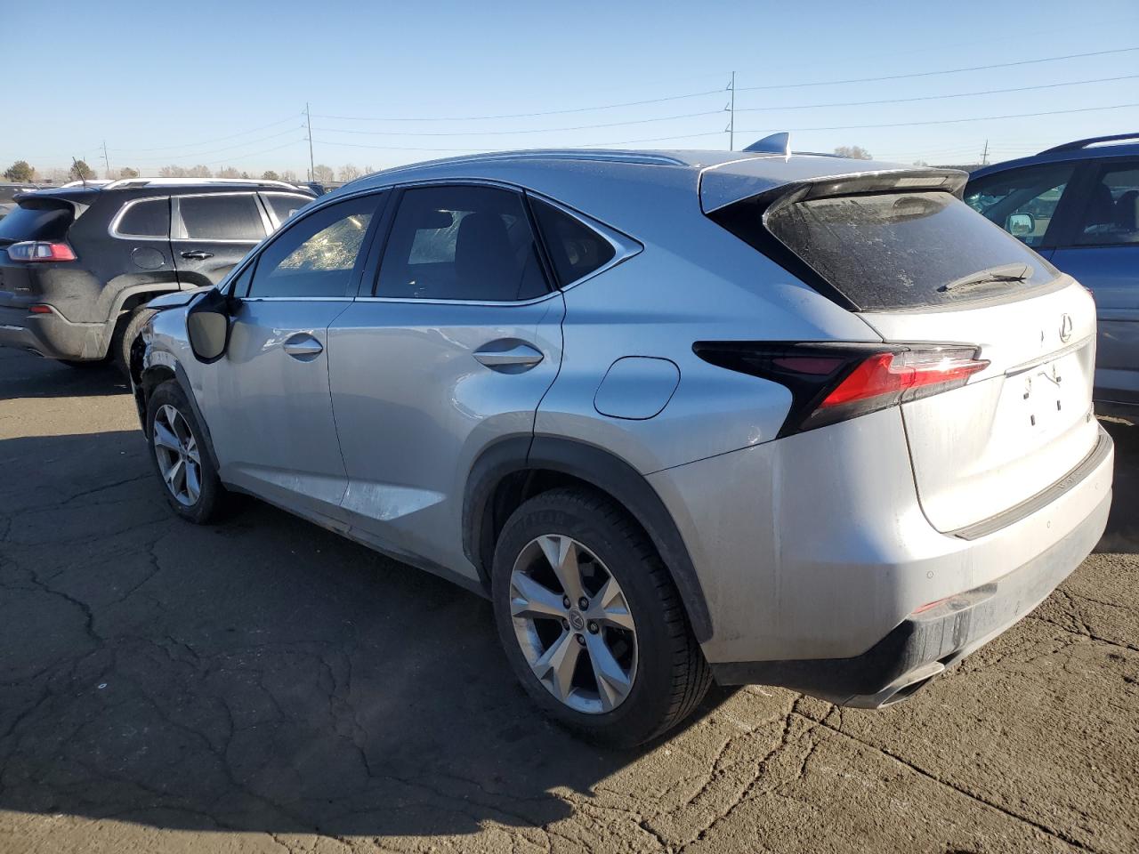 2017 Lexus NX VIN JTJBARBZXH2107883 Copart auction photo, front end damage thumbnail 2